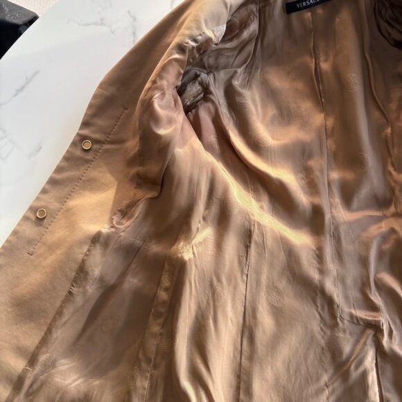 Versace Women’s Blazer – Classic Gold Logo Lining - Picture 8 of 12